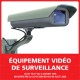 Panneau de signalisation carré Équipement vidéo de surveillance 2