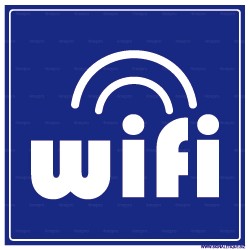 Panneau carré Wifi