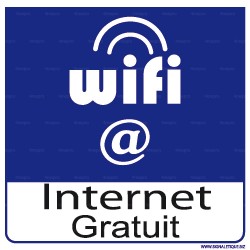 Panneau carré Internet gratuit