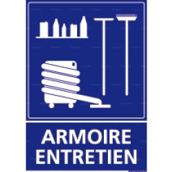 Panneau vertical Armoire entretien