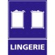 Panneau vertical Lingerie