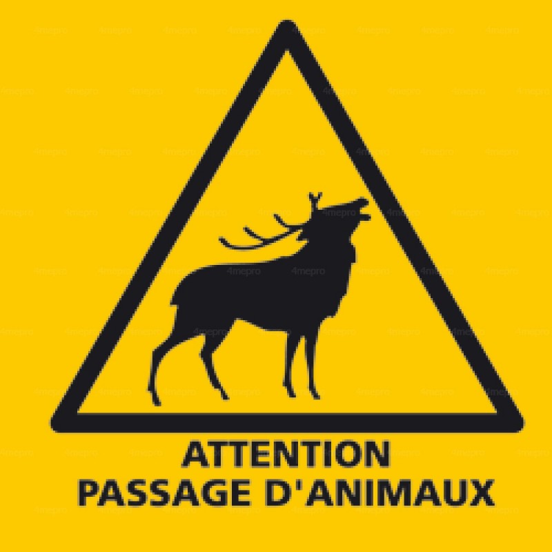 panneau-carr-attention-passage-animaux-4mepro