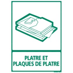 Panneau rectangulaire Plâtre et plaque de plâtre