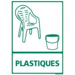 Panneau rectangulaire Plastiques 1