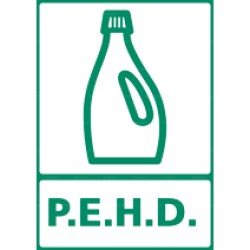 Panneau rectangulaire P.E.H.D