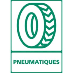 Panneau rectangulaire Pneumatiques
