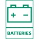 Panneau rectangulaire Batteries