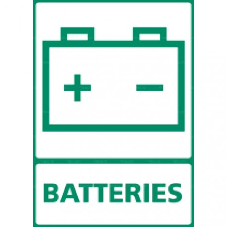 Panneau rectangulaire Batteries