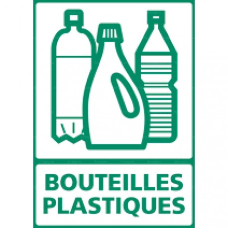 Panneau rectangulaire Bouteilles plastiques