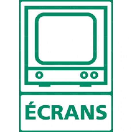 Panneau rectangulaire vertical Ecrans