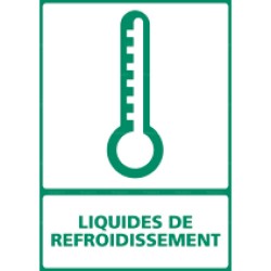 Panneau rectangulaire vertical Liquides de refroidissement
