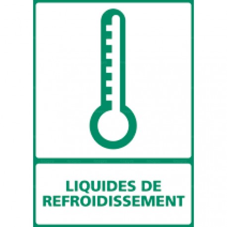 Panneau rectangulaire vertical Liquides de refroidissement