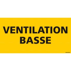 Panneau rectangulaire Ventilation basse