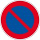 Panneau rond Stationnement interdit 2