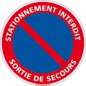 https://www.4mepro.com/28004-medium_default/panneau-rond-stationnement-interdit-sortie-de-secours.jpg