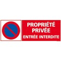 https://www.4mepro.com/28149-medium_default/panneau-rectangulaire-horizontal-propriete-privee-entree-interdite.jpg