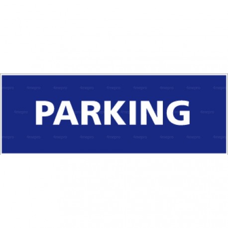 Panneau rectangulaire horizontal Parking