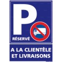 https://www.4mepro.com/28217-medium_default/panneau-rectangulaire-vertical-parking-reserve-a-la-clientele-et-livraisons.jpg