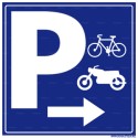 https://www.4mepro.com/28263-medium_default/panneau-carre-parking-avec-direction-droite-pour-velo-et-moto.jpg