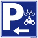 https://www.4mepro.com/28264-medium_default/panneau-carre-parking-avec-direction-gauche-pour-velo-et-moto.jpg