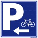 https://www.4mepro.com/28267-medium_default/panneau-carre-parking-avec-direction-gauche-pour-velo.jpg