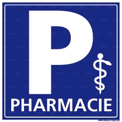Panneau pour parking Pharmacie