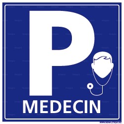 Panneau pour parking Médecin