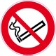 Panneau rond Interdiction de fumer 5