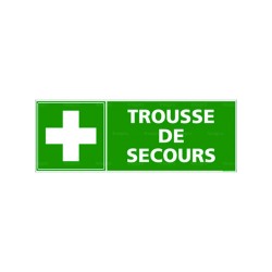 Panneau trousse de secours