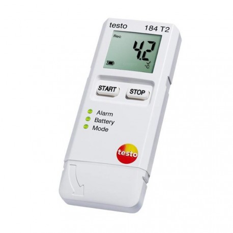 Enregistreur de données de température avec écran digital Testo 184 T2