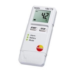Enregistreur de données de température avec écran digital Testo 184 T3