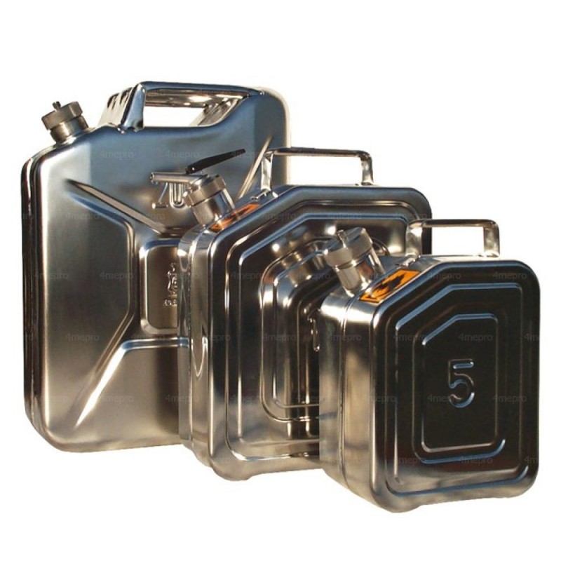 Jerrican inox 5 L avec valve de surpression - 4mepro