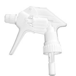 Tête de vaporisateur Tex-Spray Blanc / Blanc avec tube de 25 cm 