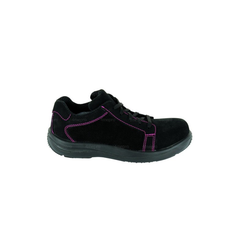 Chaussures de sécurité femme Pink basses - normes S1P/SRA