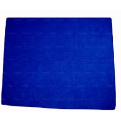 Serpillière microfibre bleue luxe lavage des sols 50 x 60 cm
