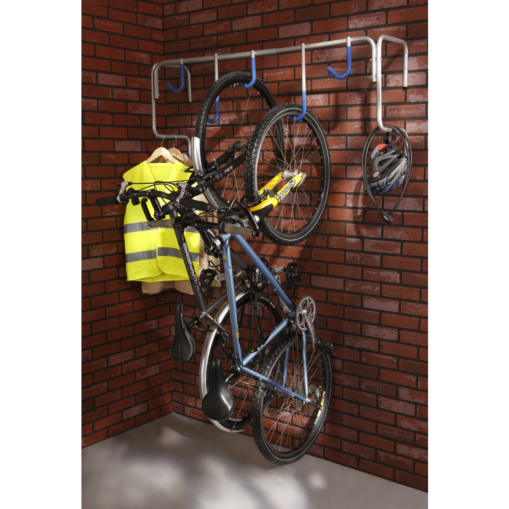 Crochet porte vélo pour fixation mural
