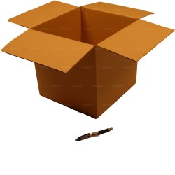 Carton simple cannelure 30x30x30 cm