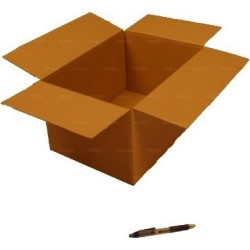 Carton simple cannelure 40x27x20 cm