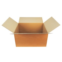 Carton simple cannelure 50x40x25 cm