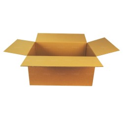 Carton simple cannelure 60x40x30 cm