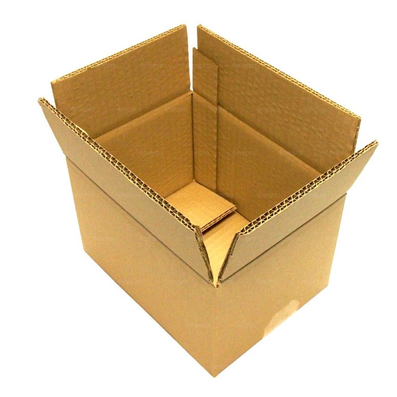 Boîte en carton double cannelure VAD 60x40x53 cm