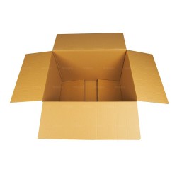 Carton double cannelure 65x50x45 cm