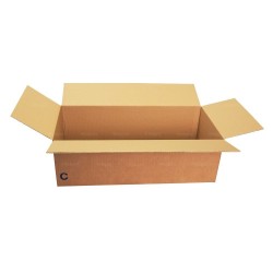 Boîte en carton double cannelure déménagement VAD 60x40x40 cm