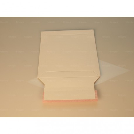 Enveloppe carton blanche CD 16 x 17,5 cm