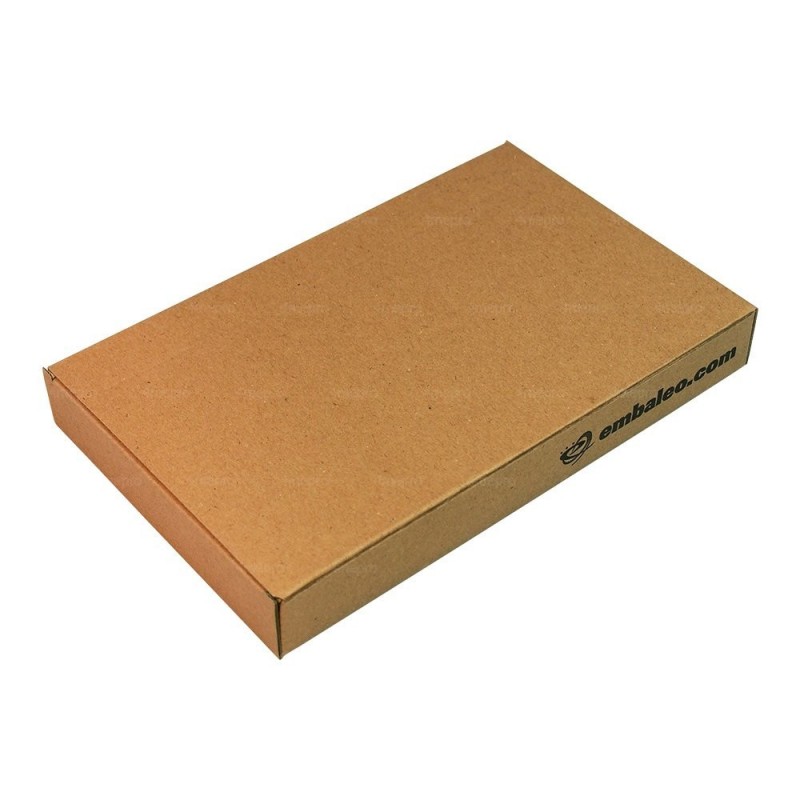 Lot de 100 Boîtes Pochettes Carton L - hauteur 3cm - format 254x356 mm