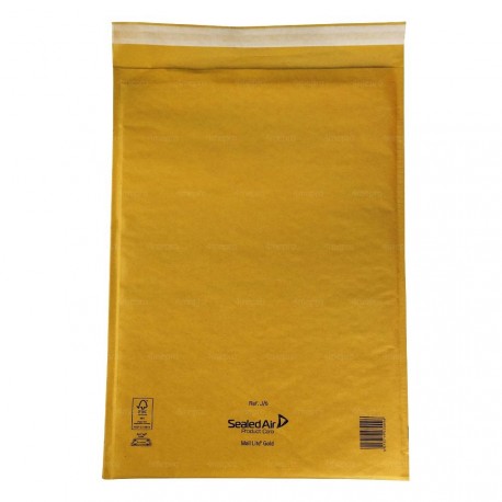 Enveloppe bulle marron J Mail Lite Gold 30x44cm