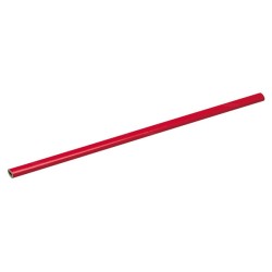 Crayon de charpentier rouge 25 cm