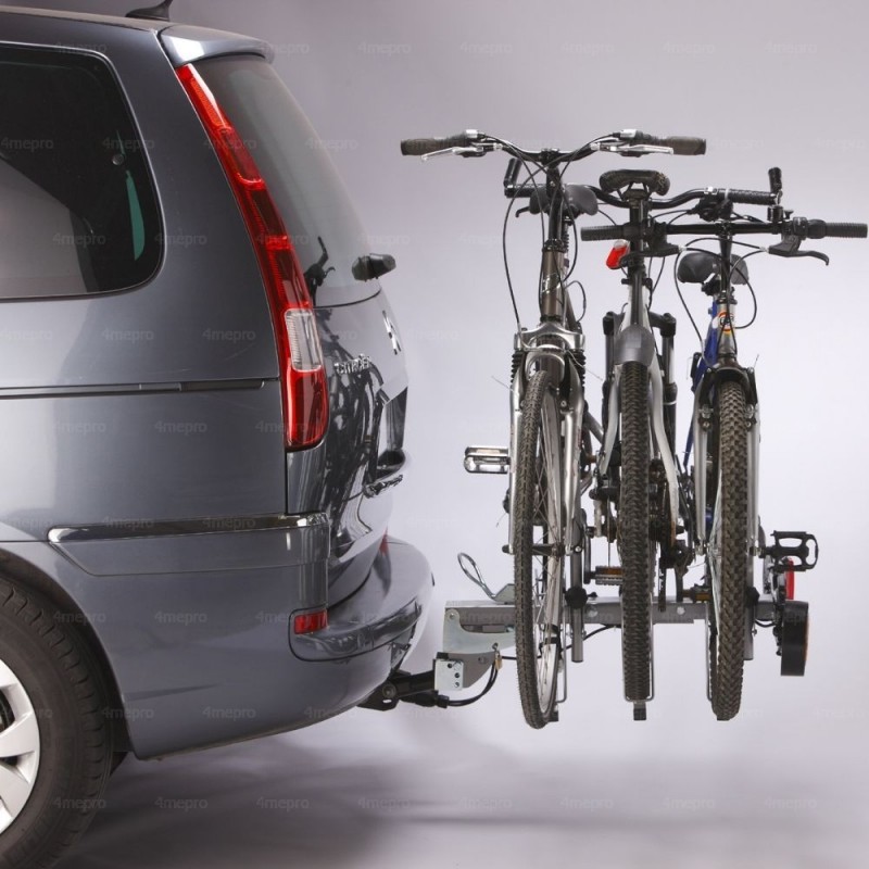 Porte-vélos 3 vélos + Coffre sur attelage 300L - Charge max 30 Kgs