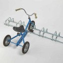 Râtelier au sol pour 6 trottinettes