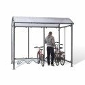 Abris vélo dôme - 9 vélos